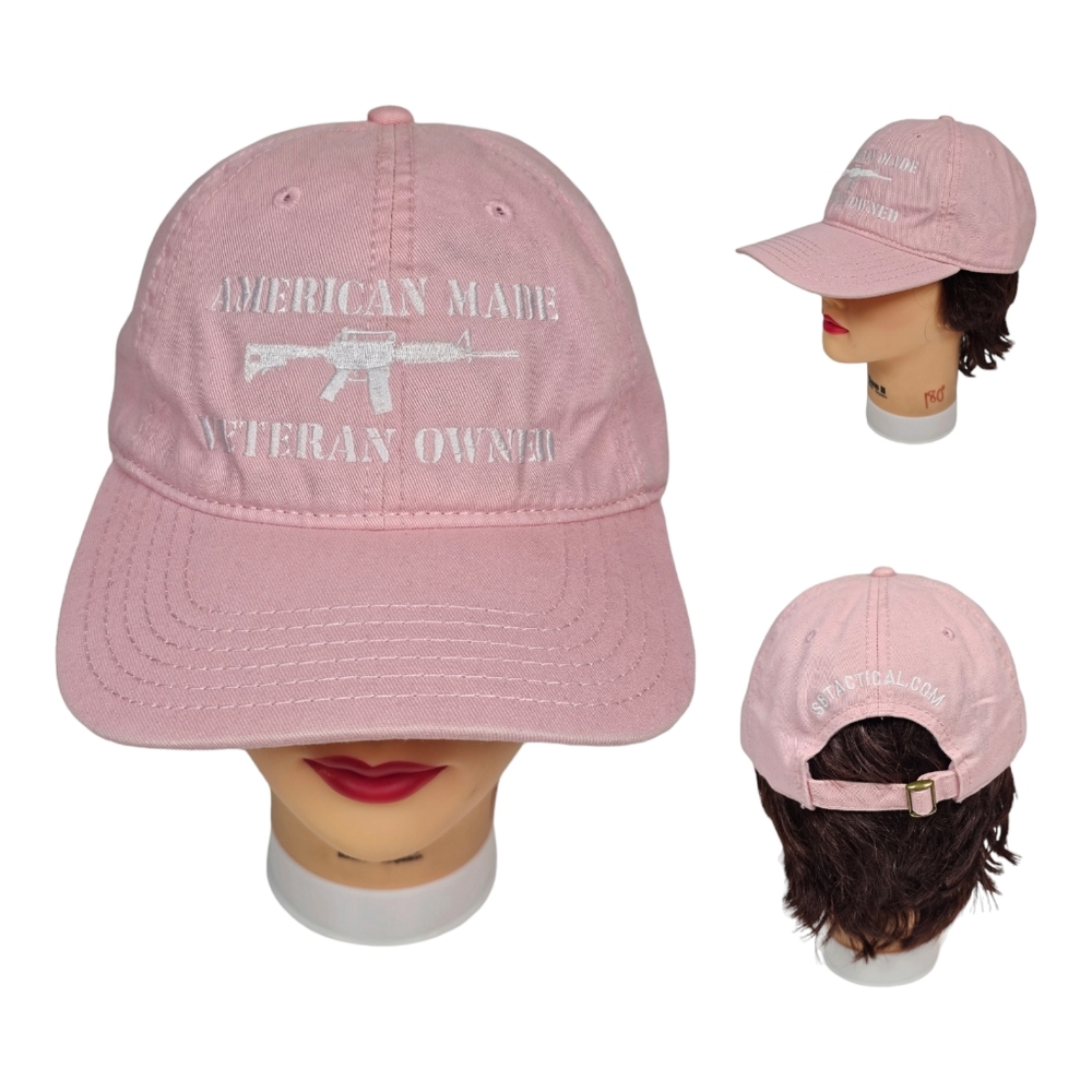 American Made Veteran Owned SBTACTICAL Women’s Hook & Loop Adjustable Hat Cap‎